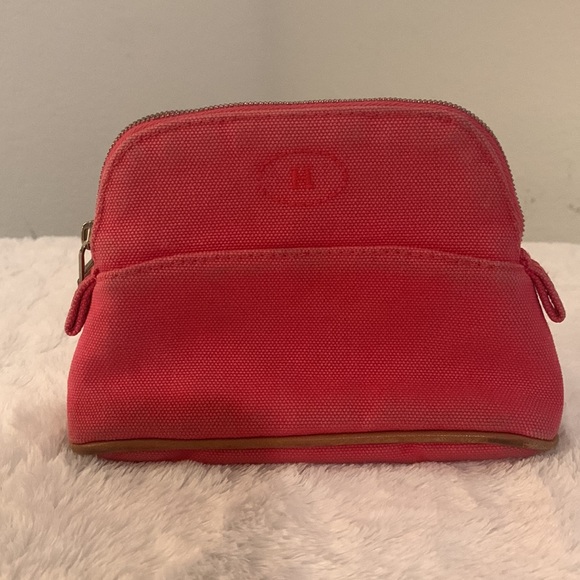 Hermes Small Pink Pouch - Picture 12 of 15